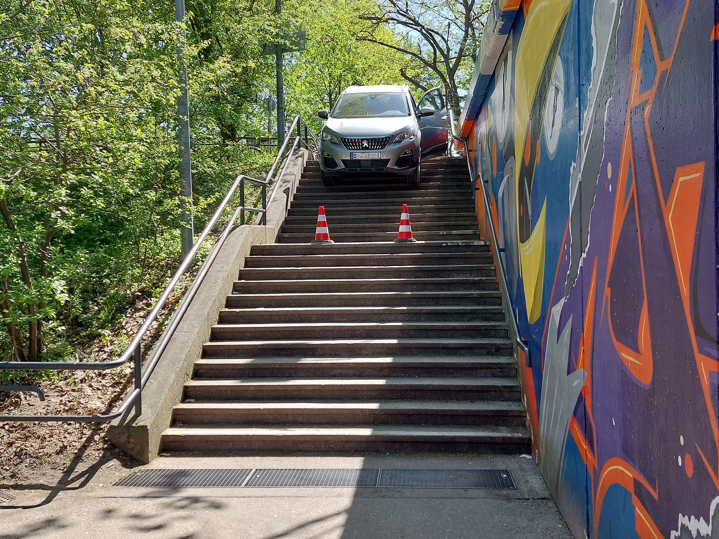 Falsch abgebogen